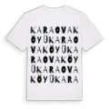 Karaova Köyü ordlek t-shirt