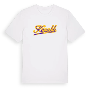 Kozaklı baseball t-shirt – ekologisk bomull t-shirt från Pinshirt