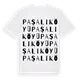 Paşalı Köyü ordlek t-shirt