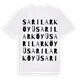Sarılar Köyü ordlek t-shirt