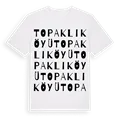 Topaklı Köyü ordlek t-shirt