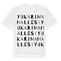 Yukarı Mahallesi ordlek t-shirt