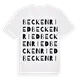 Beckenried ordlek t-shirt