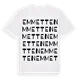 Emmetten ordlek t-shirt
