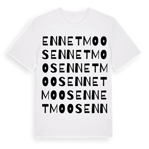 Ennetmoos ordlek t-shirt – ekologisk bomull t-shirt från Pinshirt