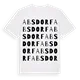 Absdorf ordlek t-shirt
