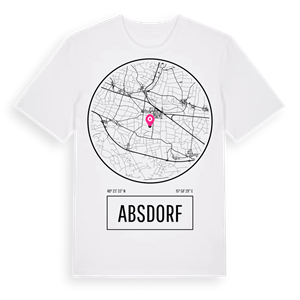 Absdorf t-shirt – ekologisk bomull t-shirt från Pinshirt