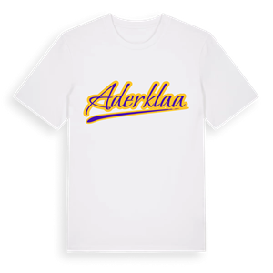Aderklaa baseball t-shirt – ekologisk bomull t-shirt från Pinshirt