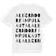 Alberndorf im Pulkautal ordlek t-shirt