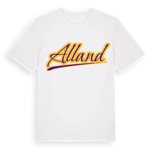 Alland baseball t-shirt – ekologisk bomull t-shirt från Pinshirt