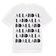 Alland ordlek t-shirt