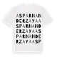 Asparn an der Zaya ordlek t-shirt