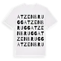 Atzenbrugg ordlek t-shirt