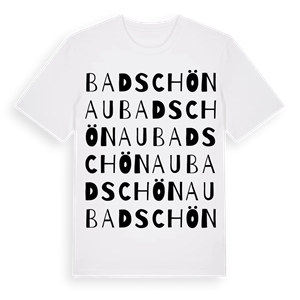 Bad Schönau ordlek t-shirt – ekologisk bomull t-shirt från Pinshirt