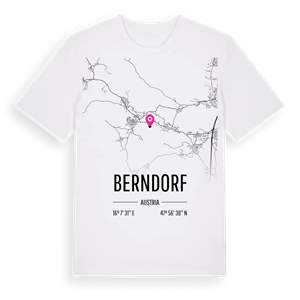 Berndorf karta t-shirt – ekologisk bomull t-shirt från Pinshirt