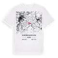 Bezirk Bruck an der Leitha karta t-shirt