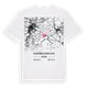 Bezirk Bruck an der Leitha karta t-shirt