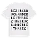 Bezirk Bruck an der Leitha ordlek t-shirt