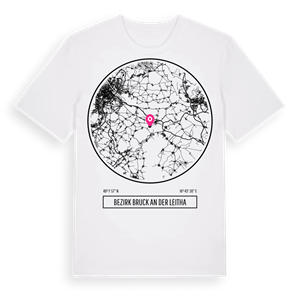 Bezirk Bruck an der Leitha t-shirt – ekologisk bomull t-shirt från Pinshirt