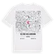 Bezirk Hollabrunn karta t-shirt