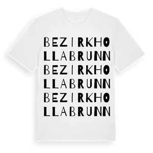 Bezirk Hollabrunn ordlek t-shirt – ekologisk bomull t-shirt från Pinshirt