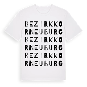 Bezirk Korneuburg ordlek t-shirt – ekologisk bomull t-shirt från Pinshirt