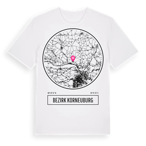 Bezirk Korneuburg t-shirt – ekologisk bomull t-shirt från Pinshirt