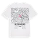 Bezirk Krems karta t-shirt