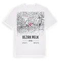 Bezirk Melk karta t-shirt