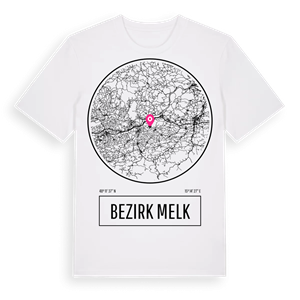 Bezirk Melk t-shirt – ekologisk bomull t-shirt från Pinshirt