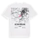 Bezirk Mödling karta t-shirt