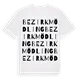 Bezirk Mödling ordlek t-shirt