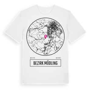Bezirk Mödling t-shirt – ekologisk bomull t-shirt från Pinshirt