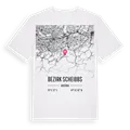 Bezirk Scheibbs karta t-shirt