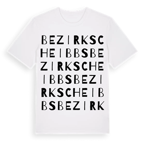 Bezirk Scheibbs ordlek t-shirt – ekologisk bomull t-shirt från Pinshirt
