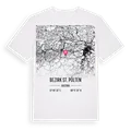 Bezirk St. Pölten karta t-shirt