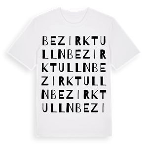 Bezirk Tulln ordlek t-shirt – ekologisk bomull t-shirt från Pinshirt