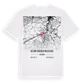 Bezirk Wiener Neustadt karta t-shirt