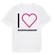 Jag älskar Biedermannsdorf t-shirt stort tryck