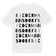 Biedermannsdorf ordlek t-shirt