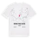Brand-Nagelberg karta t-shirt