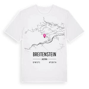 Breitenstein karta t-shirt – ekologisk bomull t-shirt från Pinshirt