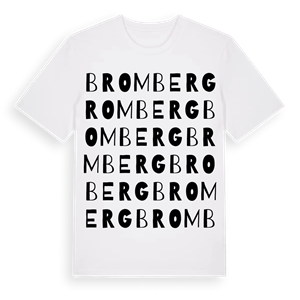 Bromberg ordlek t-shirt – ekologisk bomull t-shirt från Pinshirt