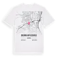 Brunn am Gebirge karta t-shirt