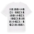 Brunn am Gebirge ordlek t-shirt