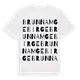 Brunn am Gebirge ordlek t-shirt