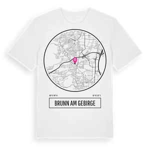 Brunn am Gebirge t-shirt – ekologisk bomull t-shirt från Pinshirt