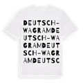 Deutsch-Wagram ordlek t-shirt