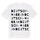 Deutsch-Wagram ordlek t-shirt