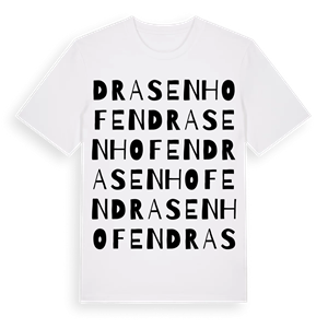 Drasenhofen ordlek t-shirt – ekologisk bomull t-shirt från Pinshirt